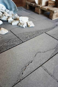 Sandblasted Stone Floors